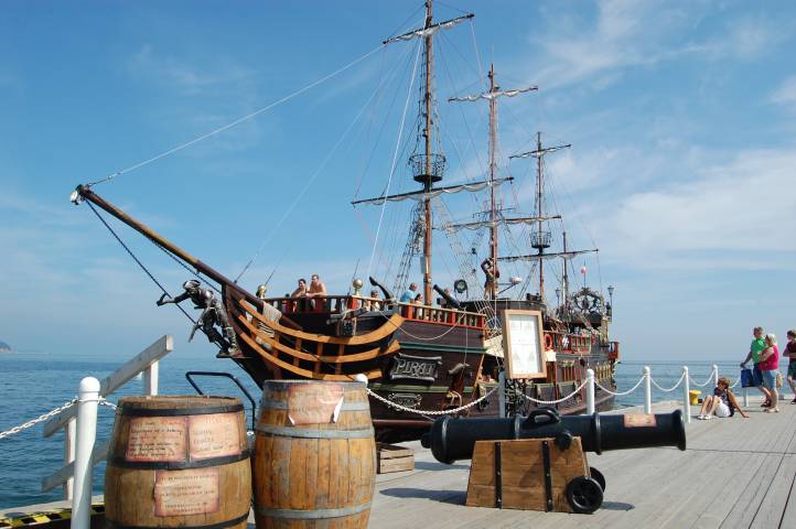 Partner: Statek Pirat, Adres: Sopot Plac Zdrojowy, głowica MOLO